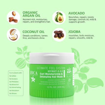 Curl Moisturizing & Detangling Hair Mask - Image 4