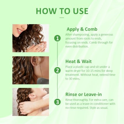 Curl Moisturizing & Detangling Hair Mask - Image 5