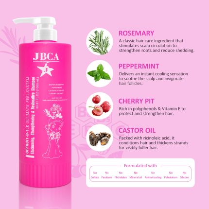 Thickening Strengthening & Restorative Shampoo - Image 4